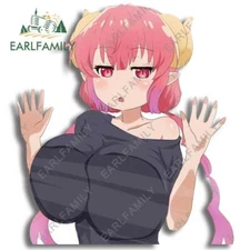 EARLFAMILY 5.1” Car Sticker Miss Kobayashi's Dragon Maid ILulu Anime DIY Decals