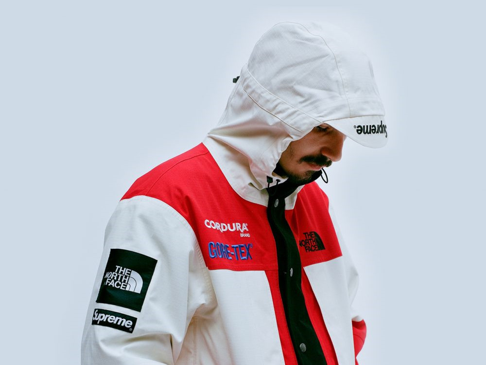 SUPREME X THE NORTH FACE EXPEDITION JACKET - RED/WHITE SIZE SUPREME X THE NORTH FACE EXPEDITION JACKET - RED/WHITE SIZE