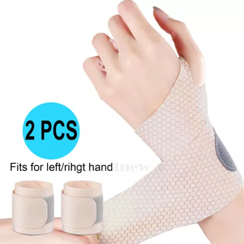 Ultra-Thin Wrist Brace Support for Carpal Tunnel, Pain Relief Arthritis Fitness - Bild 22 von 22