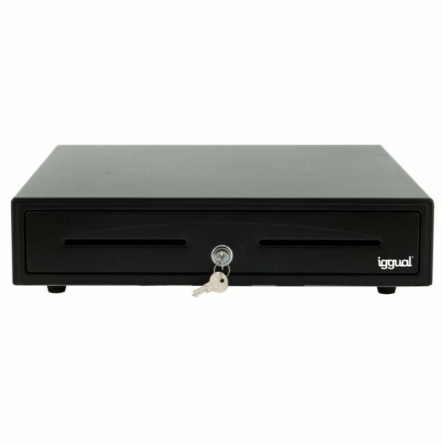 Cajón Portamonedas Automatico/Manual Iggual IRON-10R 38 Cm - Per Negozi E Bar - Foto 3