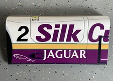 Wow Jaguar Xjr-9 Lemans Style Sign 3d Side View Silk 2