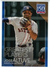 2019 Topps 150 Years of Baseball Blue #22 Jose Altuve (Astros)