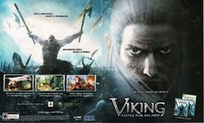 2008 Viking Battle For Asgard Video Game 2-page Vintage Print Ad Sega