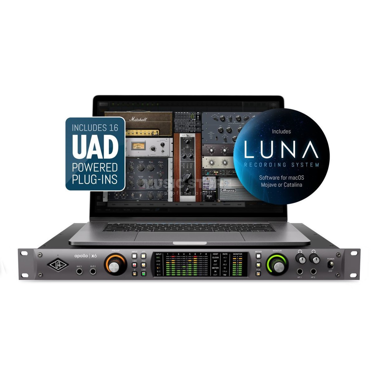 Universal Audio Apollo X6 Thunderbolt 3 Audio Interface for