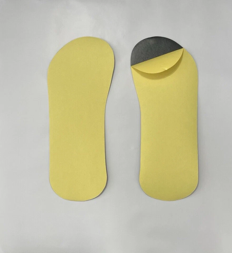 Almohadillas adhesivas desechables para pies en spray bronceado 50 pares Foto 3 de 4