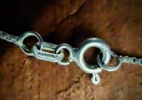 Giada verde elegante e splendida? Ciondolo a goccia - collana ~ argento sterling 925 - Foto 12 di 13