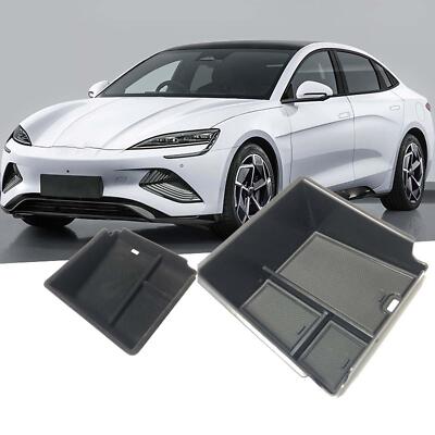 Boîte De Rangement D'insertion D'accoudoir TPE Pour Accessoires Byd Seal, Console Centrale Automobile, évaluation Inférieure, Rivière De Haute Qualité X21,7 X 9,6