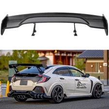 For Honda Civic Type R 57" Carbon Fiber GT Style Rear Trunk Spoiler Wing Lip