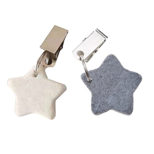 4pcs Tablecloth Weights Hangers Star Stone Table Cloth Weights with