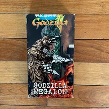 Vintage Godzilla Vs. Megalon VHS Tape 1997 Anchor Bay
