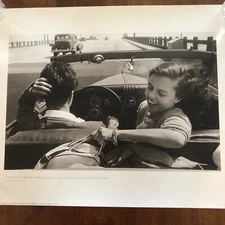 Photo Art Print Black And White With Inspirational Saying Good Condition