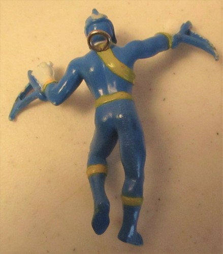 Power Rangers - azul Ranger - adorno-3"-2002 - Imagen 2 de 3
