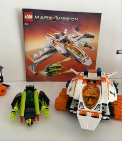 LEGO Mars Mission Lot; 7691 / 7647 / 7648 / 7697 with 7695 & 5616 99.9% complete