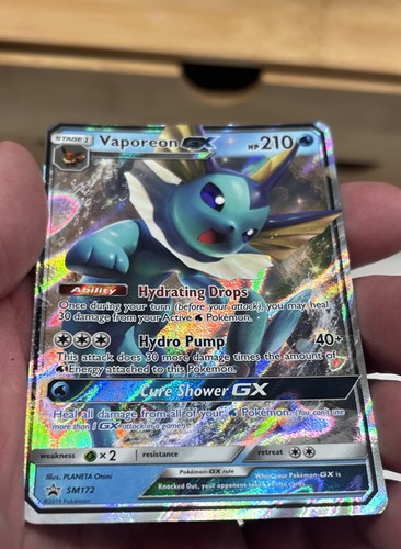 Vaporeon GX SM172 Sm Holo