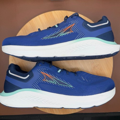 Altra Paradigm 7 Running Shoes Blue Men’s Sz 14 - Picture 3 of 11