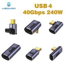 UGOURD USB4 Adapter USB C To USB C Thunderbolt 3/4 40Gbps OTG Extension Cable Ad