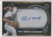 2020 Topps Tribute Tribute Auto Green 2/99 Brendan McKay #TA-BM Auto u6m
