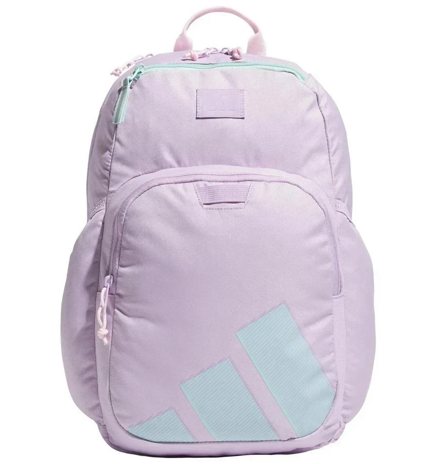 Adidas Girls School Midway Backpack Clear Pink Fits 15\