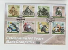 GB Isle of Man 2023 Celebrating 100 Years Manx Grand Prix FDC per scan