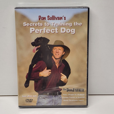 Don Sullivan Secrets to Training the Perfect Dog (2 DISC DVD) RARE NEW & Sealed