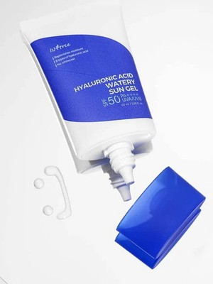 IsNtree Hyaluronsäure Watery Sun Gel SPF50+ PA++++ 50ml 1 Set (2 Stück)