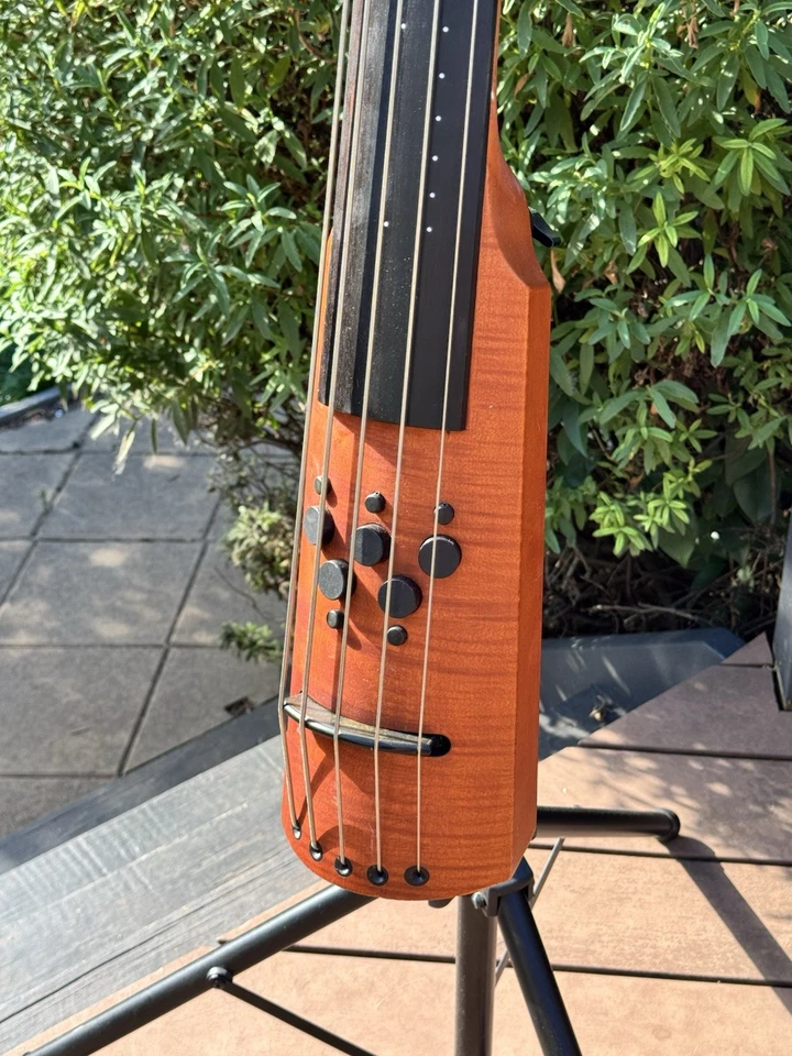 NS CRM 5 String Electric Upright Bass - Image 2 of 4