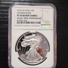 U.S. Mint 2016 American Eagle 1 oz Silver Proof PF70 Ultra Cameo NGC