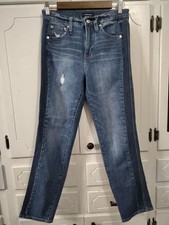 J.Crew Deconstructed Jeans Vintage Straight Denim Pants Women's Size 26