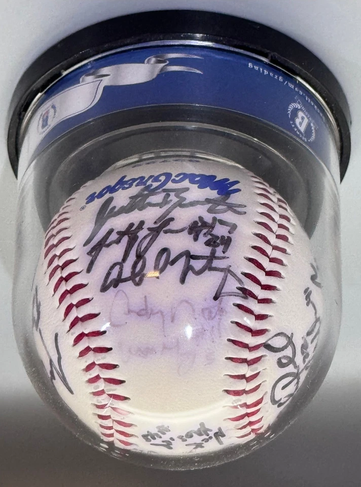 2001 USC Trojans (Mark Prior) Baseball Team Signed Ball Autographed Beckett BAS - Image 4 of 4