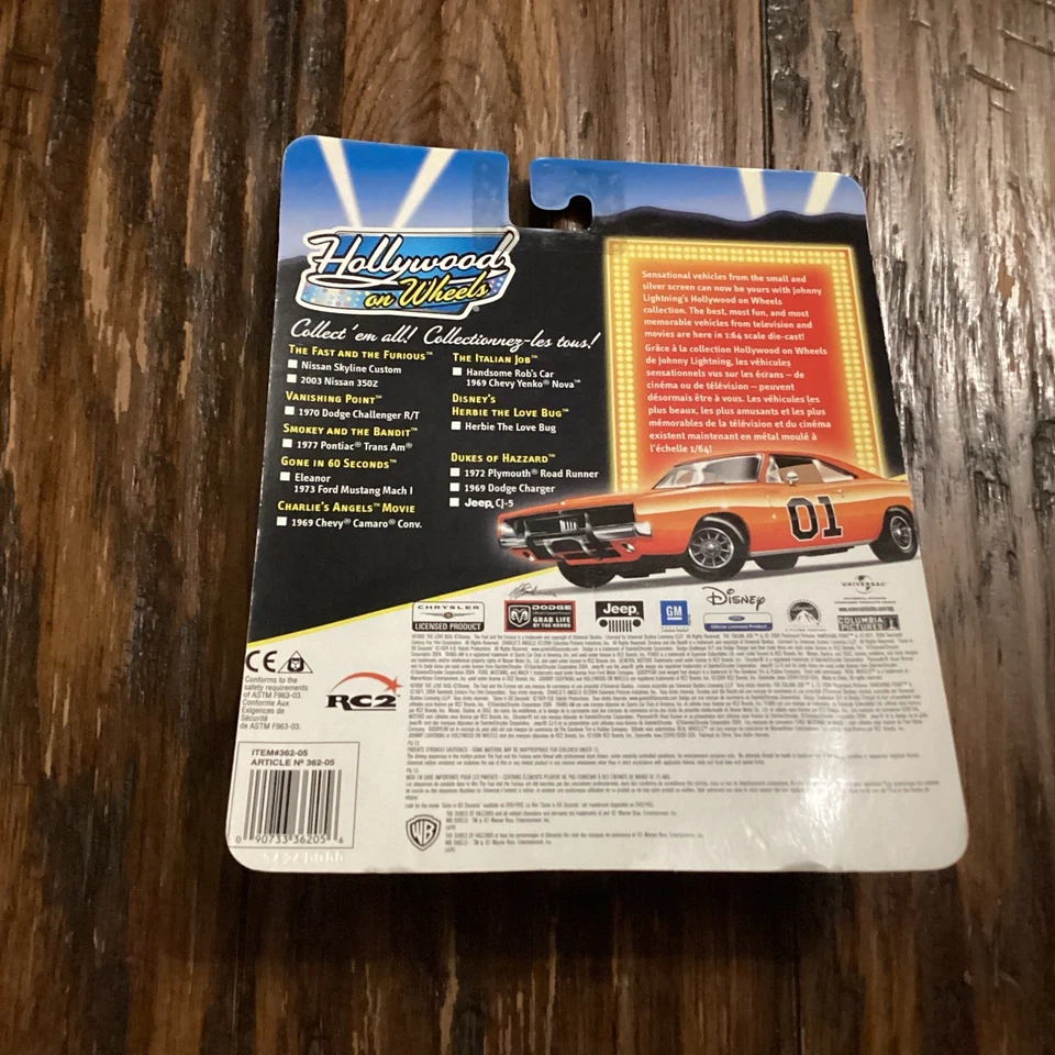 Johnny Lightning 2003 Nissan 350Z 1:64 Fast and Furious New White Lightning Rare - Image 3 of 4