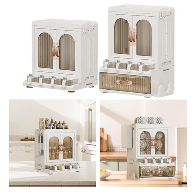 Lebensmittel Speisekammer Schrank Küche Aufbewahrung Regal Schrank Faltbar Utensil Organizer