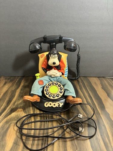 Disney Telemania animated Goofy telephone