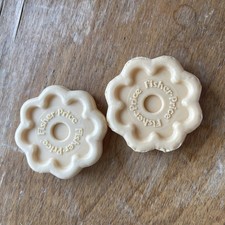 Pair of Vintage Fisher Price Fun with Food Pretend Play Cookies Vanilla D5