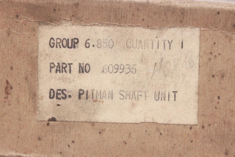 Nuevo de Lote Antiguo 1940 Chevrolet Master 85 Coche de Pasajeros Engranaje Pitman Eje GM 609935 Foto 2 de 4
