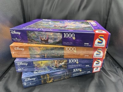 Thomas Kinkade Disney Schmidt Puzzle, 4 x 1000 Teile