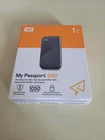WD My Passport Portable SSD 1TB External Solid State Drive WDBAGF0010BGY-WESN