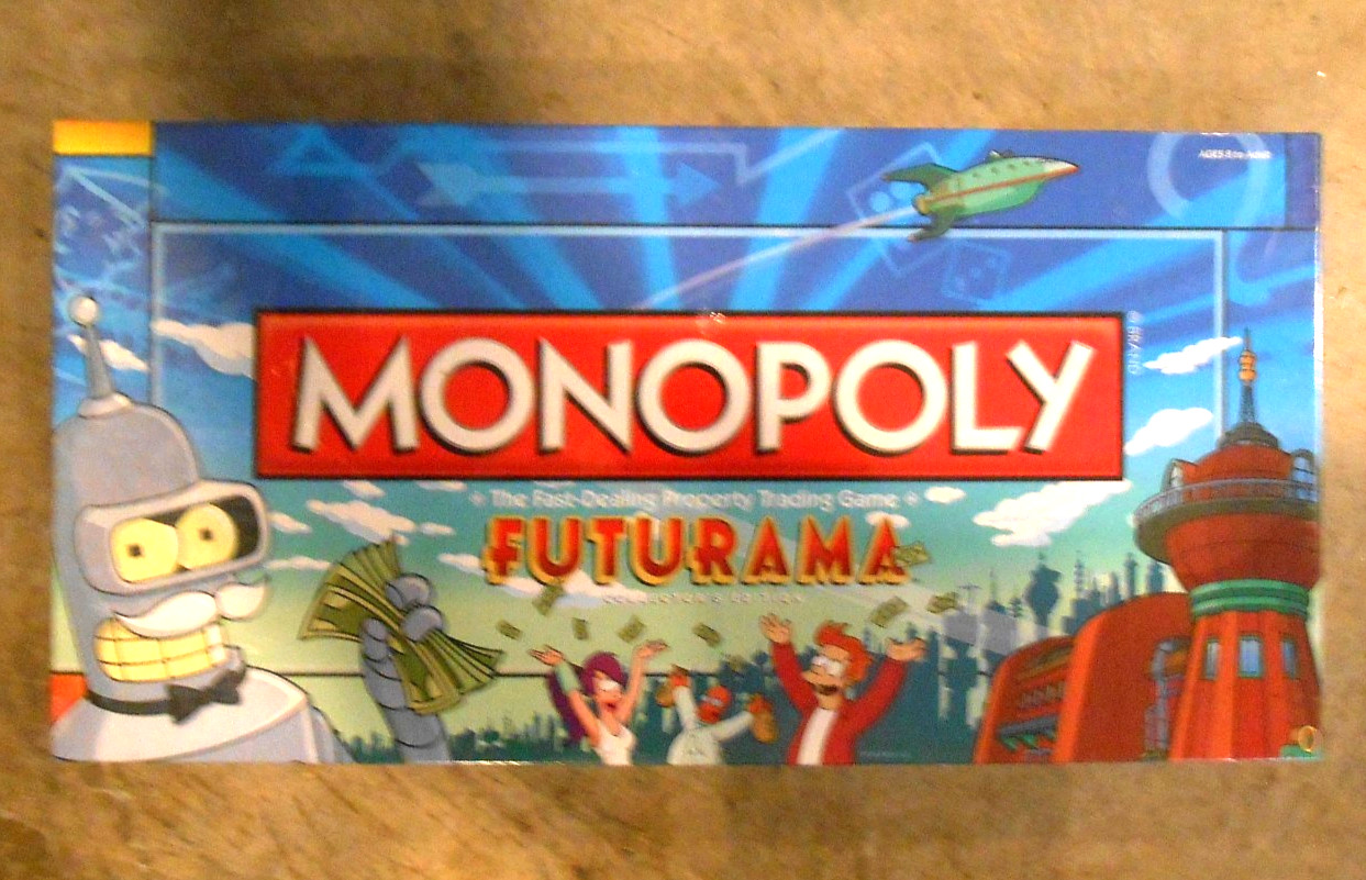 NEW 2011 USAOPOLY MONOPOLY: FUTURAMA COLLECTOR'S EDITION FAC