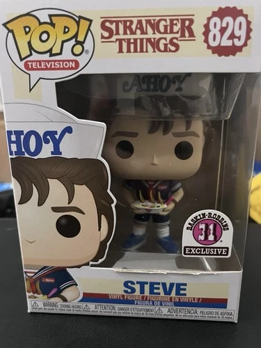Funko Pop! Stranger Things Steve #829 Baskin-Robbins Exclusive Vinyl Figure