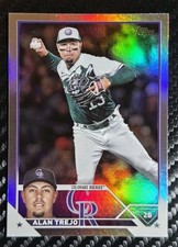 2023 Topps Update- Alan Trejo # US104 Rainbow Foil 