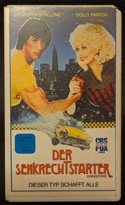Der Senkrechtstarter CBS/Fox VHS Video mit Sylvester Stallone und Dolly Parton