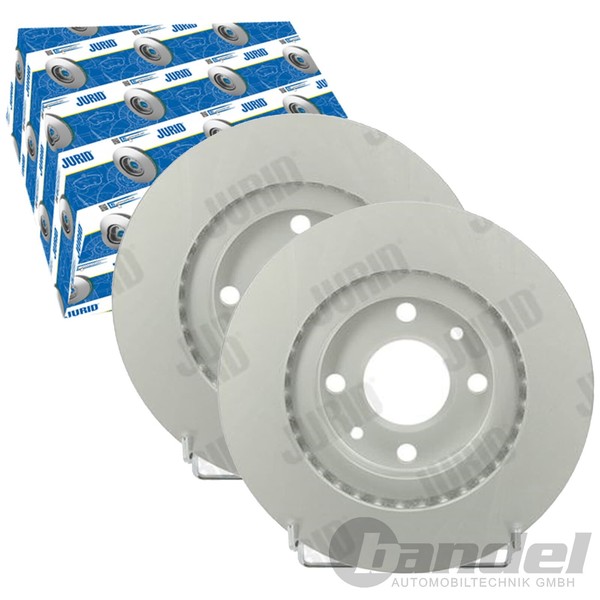 2X Jurid Bremsscheiben Vorne 258Mm BelÜFtet Passend FÜR Dacia Logan Sandero-image