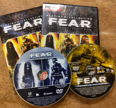 FEAR Platinum Collection - OG, Extraction Point & Perseus Mandate 2 Disc