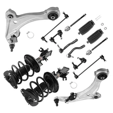 14pcs Front Complete Struts w/ Control Arms Assembly For Nissan Maxima 2009-2014