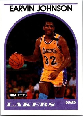 1989-90 NBA Hoops Magic Johnson [Base] Base Set