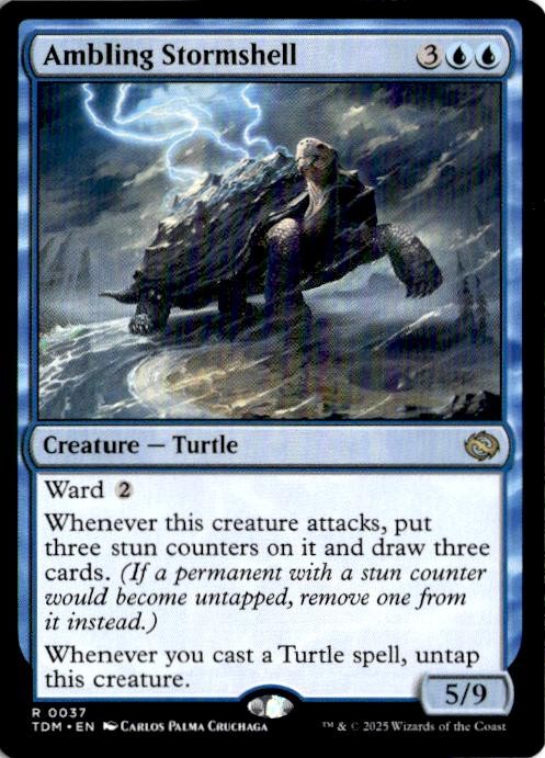 MTG : Ambling Stormshell Prerelease Cards #37