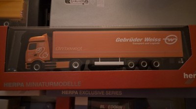 Herpa 320177 MB EActros 600 Gebrüder Weiss Neu/OVP