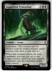 Sepulchral Primordial 284 Commander: Final Fantasy Rare