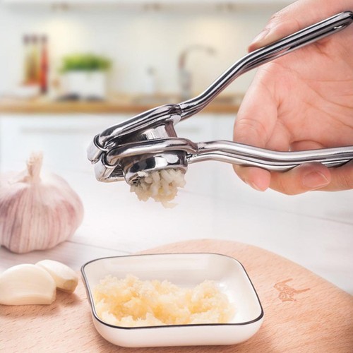 Garlic Press Multi-functional Manual Chopper and Onion Crusher Baby Mincer - Picture 11 of 11