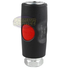 Prevost TruFlate 3/8" Safety Coupler USI081202 3/8" FNPT Push Button Automotive