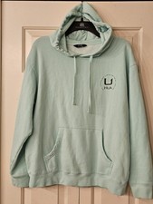 Huk Hoodie Performance Fishing Sweatshirt Mens Pullover Medium Mint Green